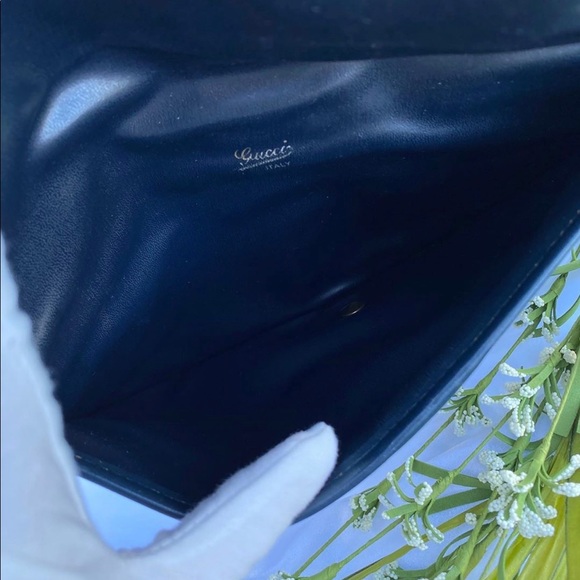 Vintage Gucci monogram envelope clutch - Picture 5 of 5